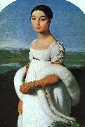 Jean-Auguste Dominique Ingres Portrait of Mlle.Riviere oil painting reproduction